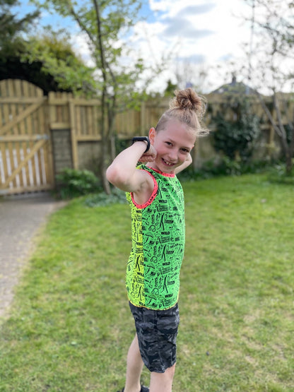 Waves & Wild - Amber Singlet - Child - PDF Pattern