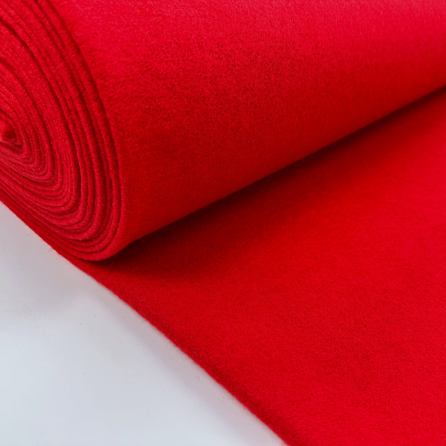 Wool Blend Coating - Holly Berry