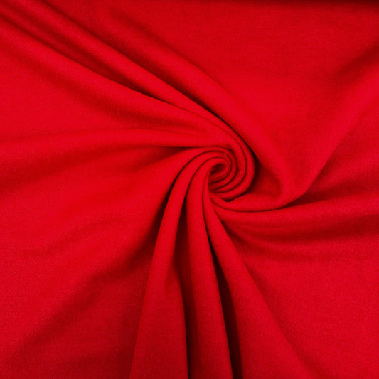 Wool Blend Coating - Holly Berry