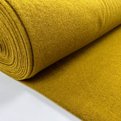 Wool Blend Coating - Lichen