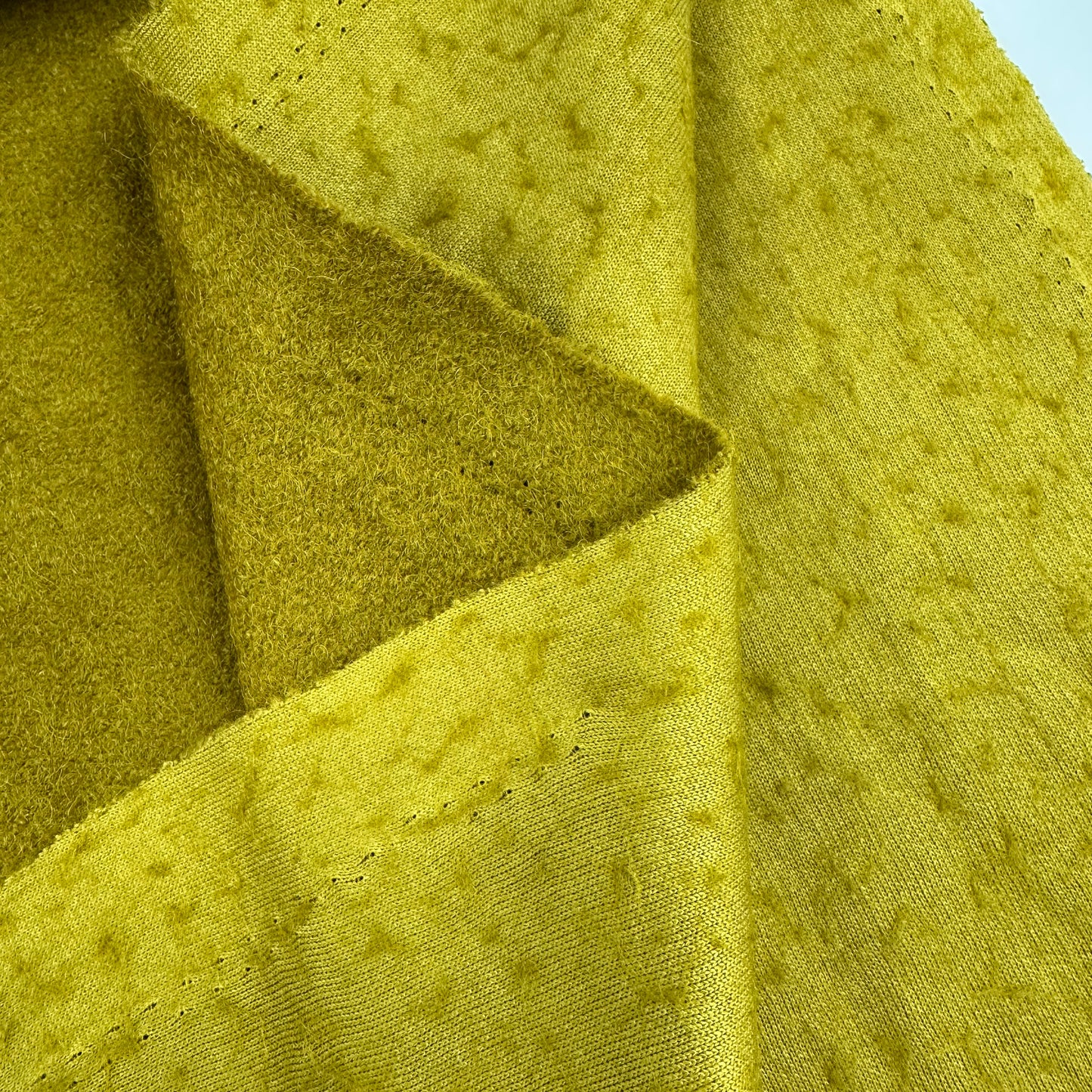 Wool Blend Coating - Lichen