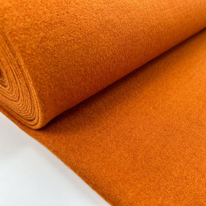 Wool Blend Coating - Pumpkin Spice