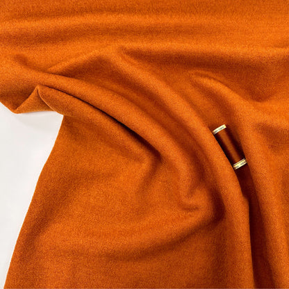 Wool Blend Coating - Pumpkin Spice