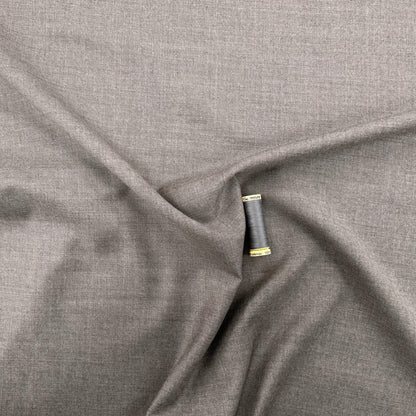 Wool and Cashmere Suiting - Taupe