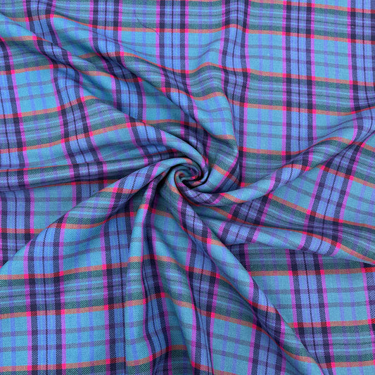 Claire - Abraham Moon Check Wool