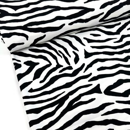 Zebra Cotton Sateen