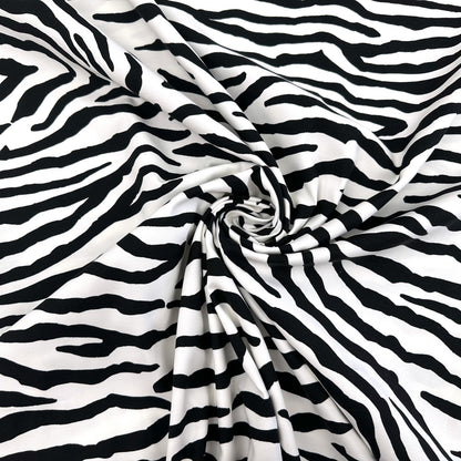 Zebra Cotton Sateen