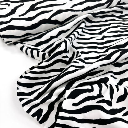 Zebra Cotton Sateen