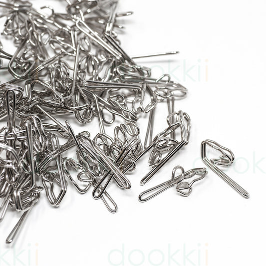 Curtain Hooks - Nickle Plated