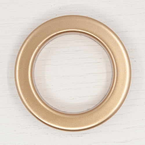 Curtain Eyelet Rings - Matt Brass
