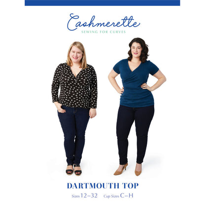 Cashmerette Dartmouth Top - Sizes 12-32