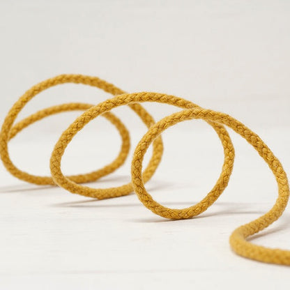 4mm Draw Cord - Mustard Gold