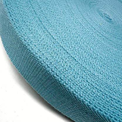 Solid Cotton Blend Webbing - 38mm