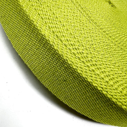 Solid Cotton Blend Webbing - 38mm