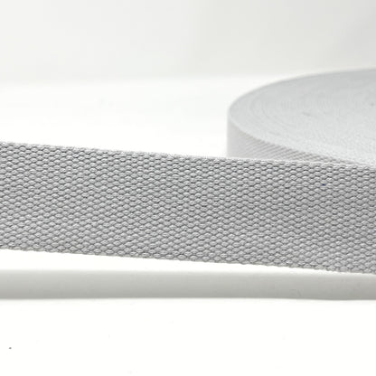 Solid Cotton Blend Webbing - 38mm