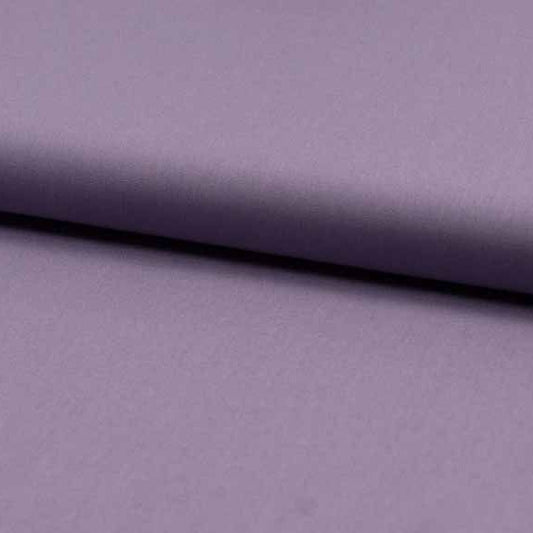 Organic Cotton Fabric Plain - Lilac