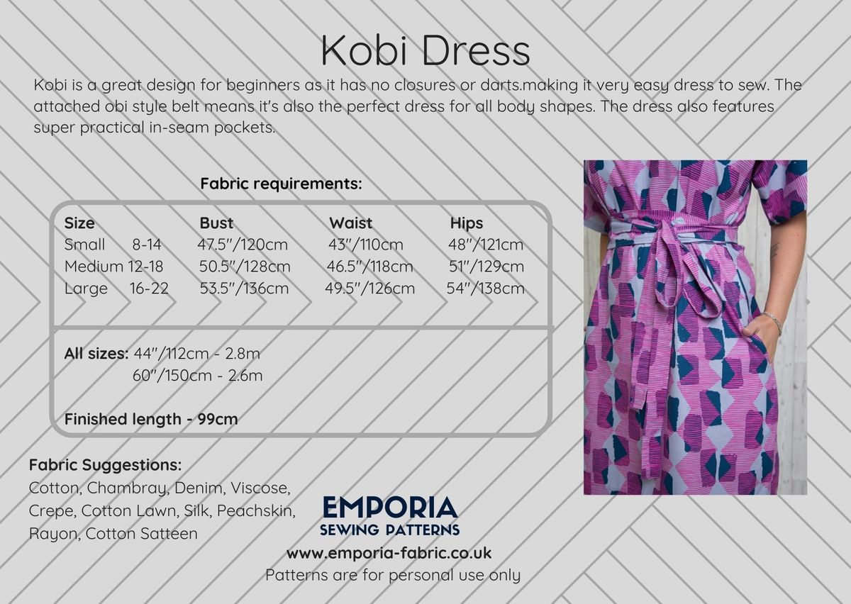 Emporia Patterns Kobi Dress