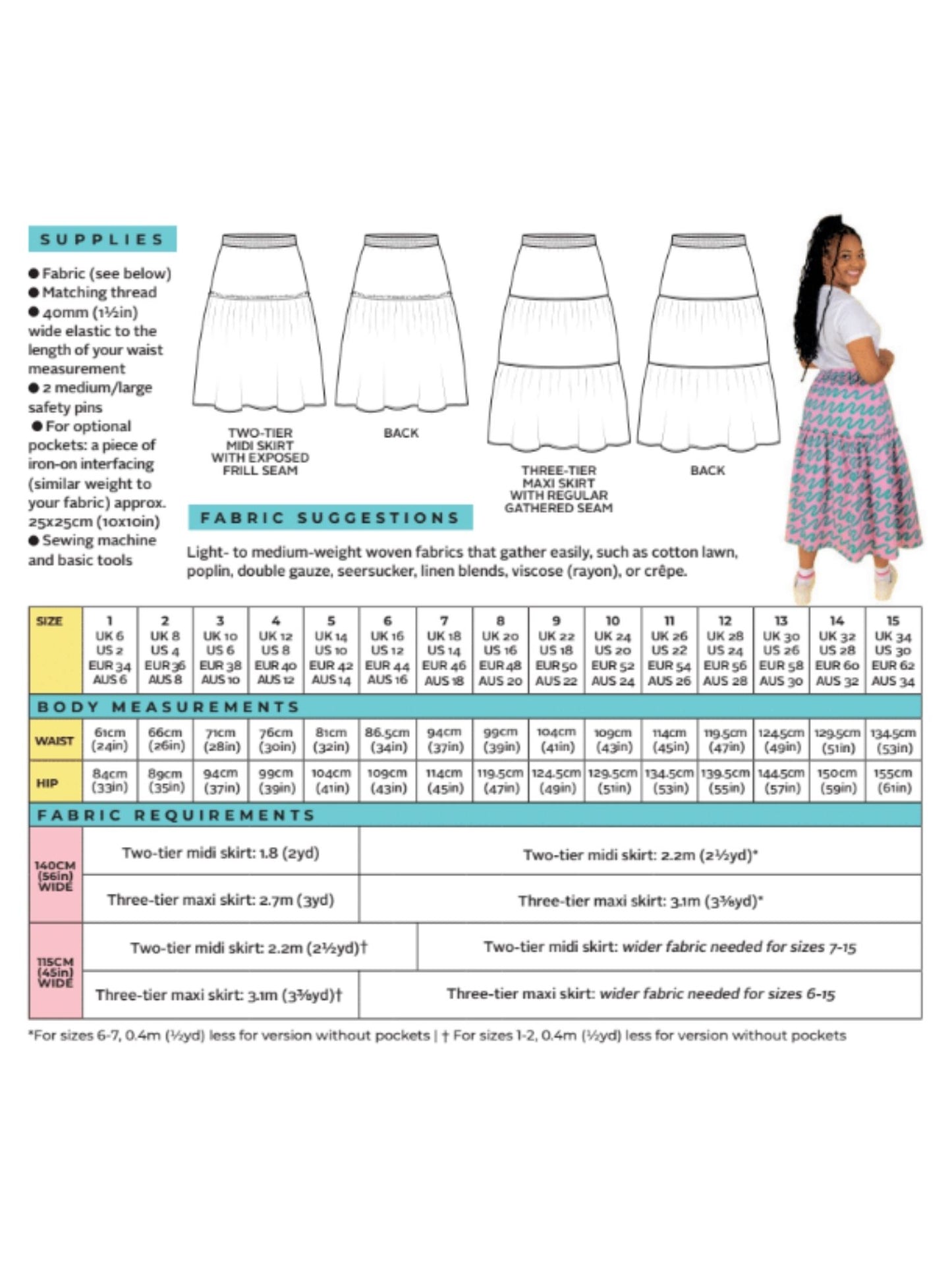 Tilly and the Buttons Luella Skirt