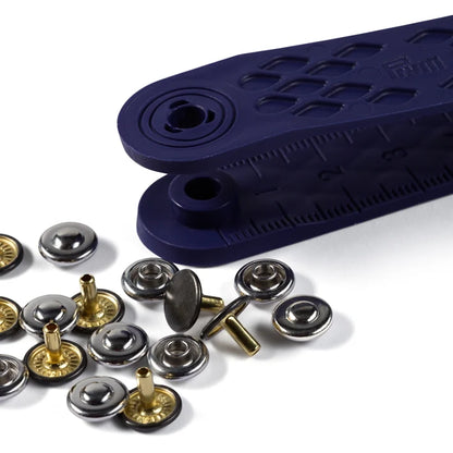 Prym Jeans Rivets - 9mm - Silver/Black