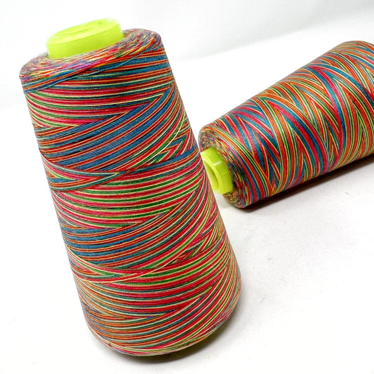 Rainbow Overlocker Cones - Red/Green/Blue/Yellow