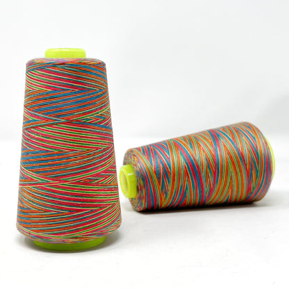 Rainbow Overlocker Cones - Red/Green/Blue/Yellow
