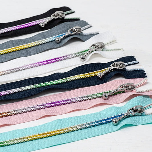 Rainbow Zips - Closed End