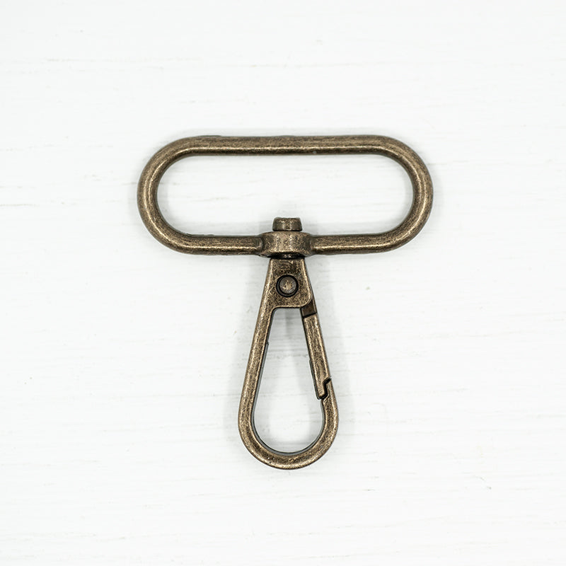 Snap Hooks - 38mm - Antique Brass