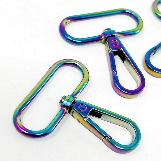 Snap Hooks - 38mm - Rainbow