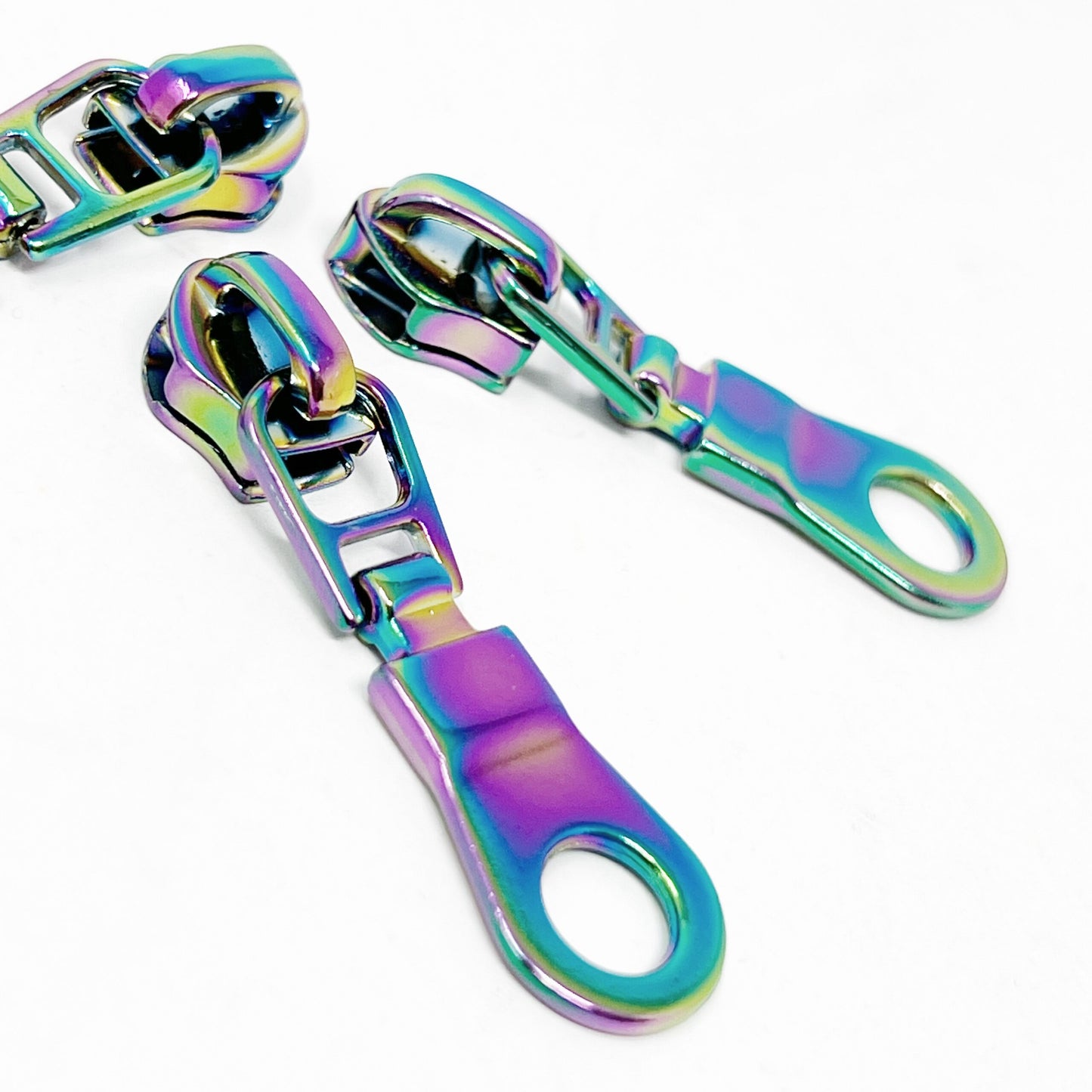 Zip Sliders - 6mm/No.5 - Rainbow
