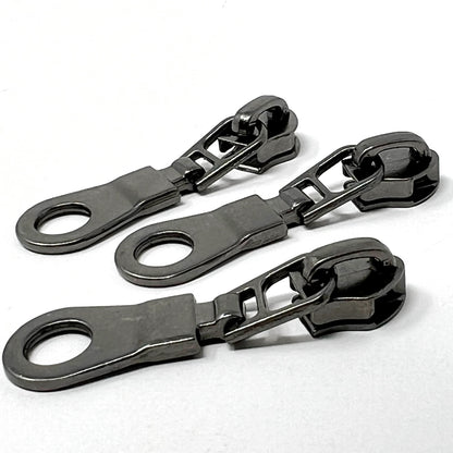 Zip Sliders - 6mm/No.5 - Gunmetal