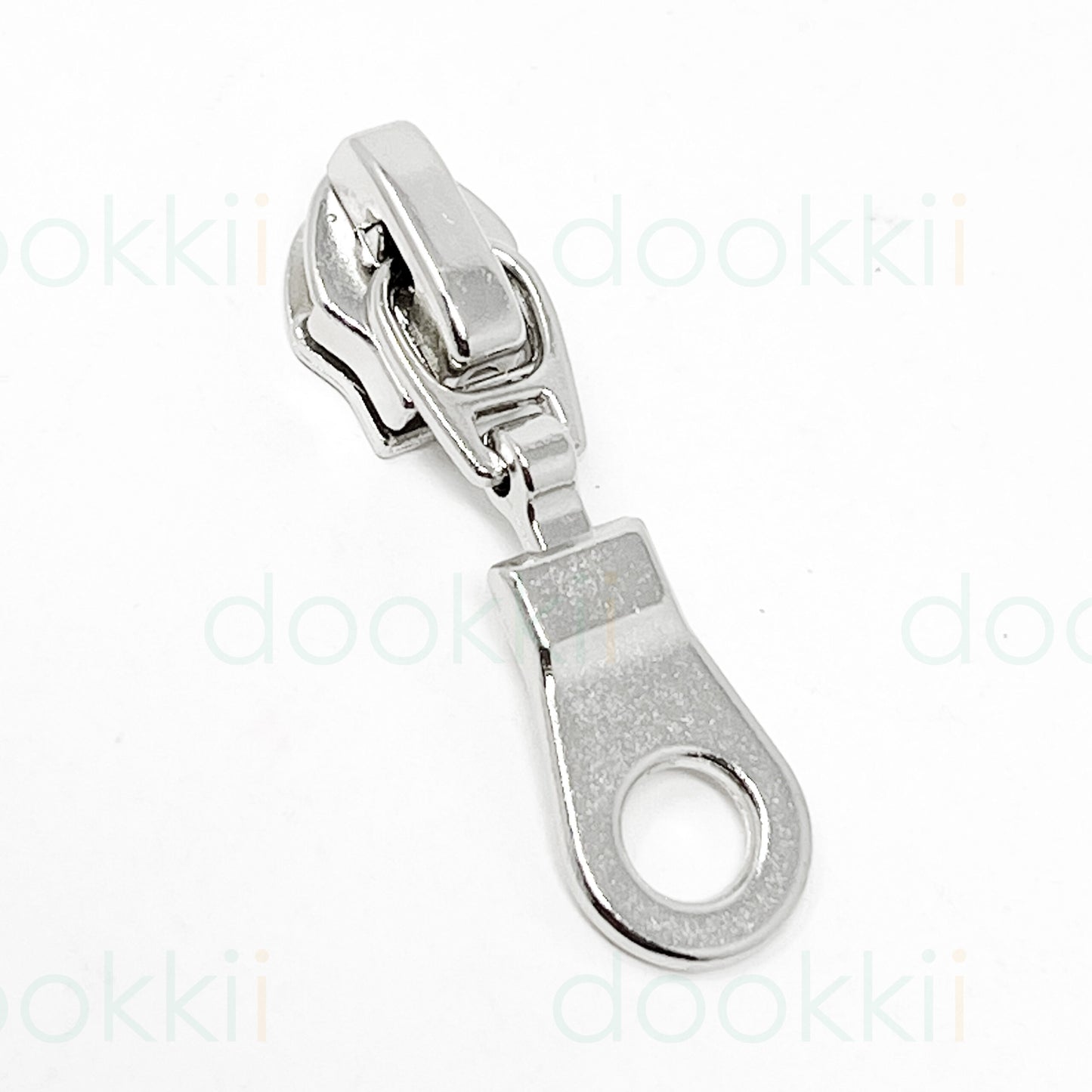 Zip Sliders - 6mm/No.5 - Silver