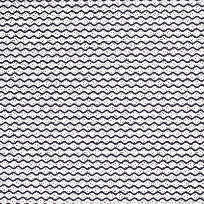 Doodle Waves Poly/Cotton Canvas