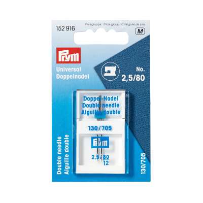 Universal Twin Needle - 2.5/80