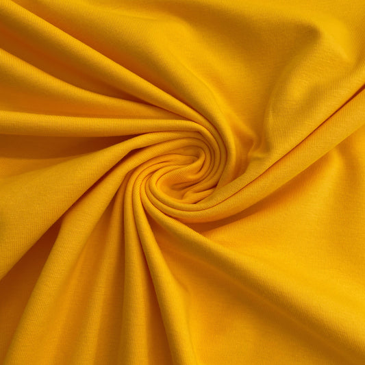 Sunshine Yellow Cotton Jersey