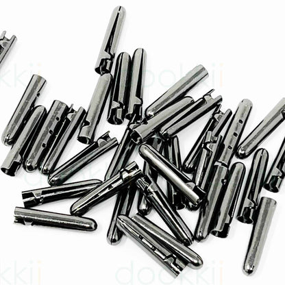 Gunmetal Metal Aglets