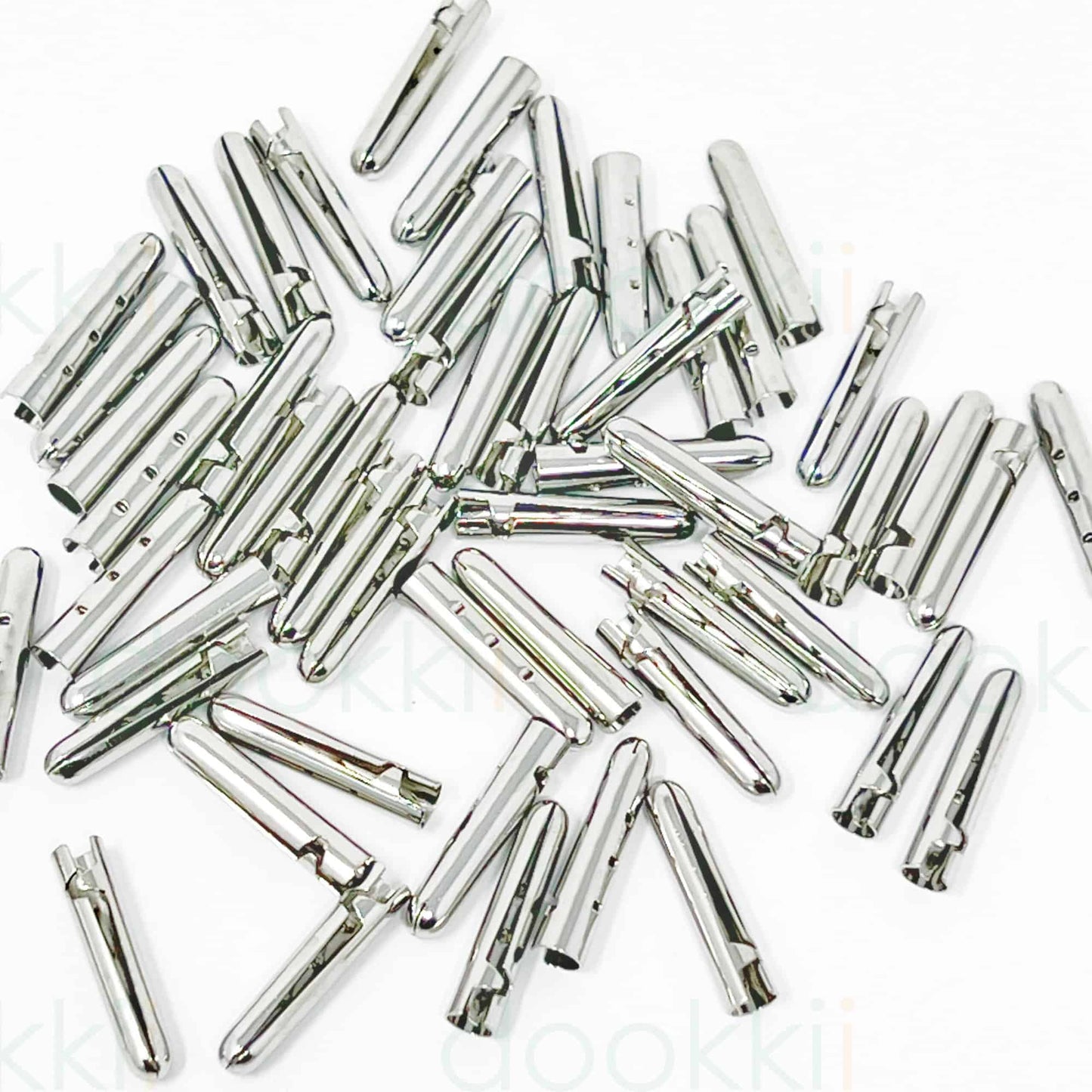 Silver Metal Aglets