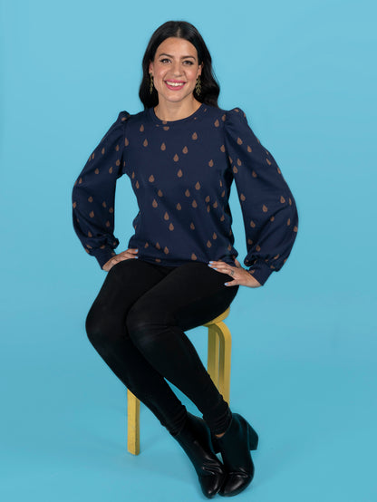 Tilly and the Buttons Billie Sweatshirt and Dress - Sizes UK 6-34