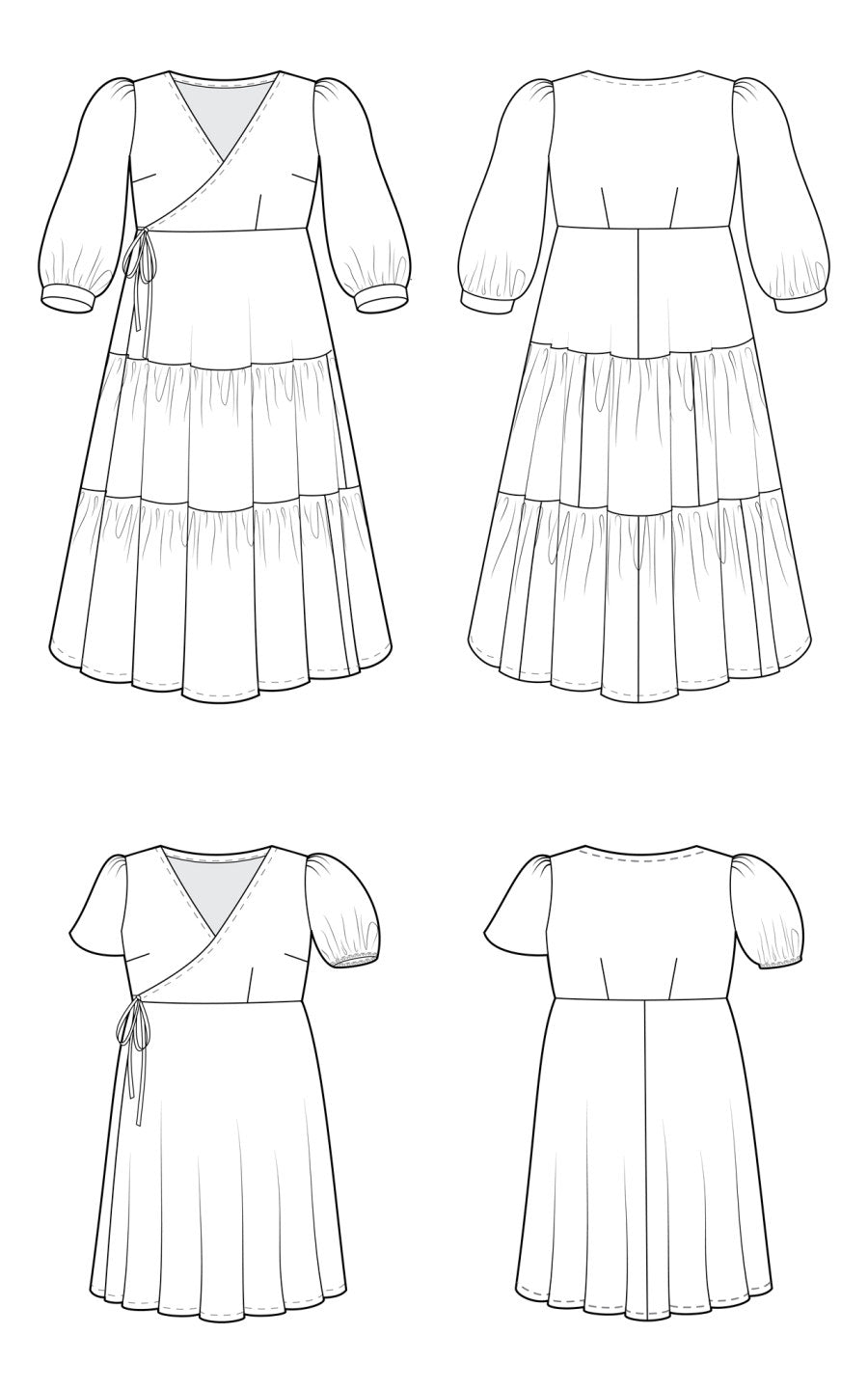 Cashmerette Roseclair Dress Sizes 12-32