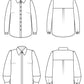Cashmerette Vernon Shirt Sizes 0-16
