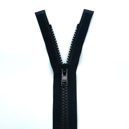 Chunky Plastic Open End Zippers