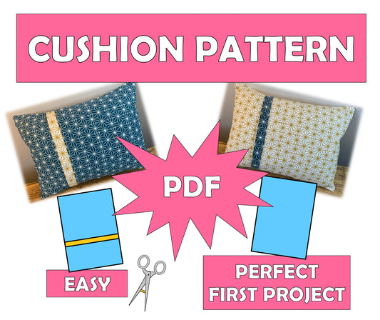 Make! The Lakes - Envelope Cushion - PDF Pattern