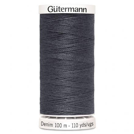 Gutermann Denim Thread 100m - 9455 (Grey)