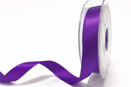 Berisfords Double Satin Ribbon - Purple