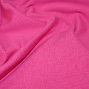 Fuchsia Pink Cotton Jersey