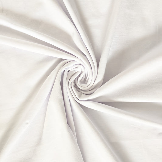 White Cotton Jersey
