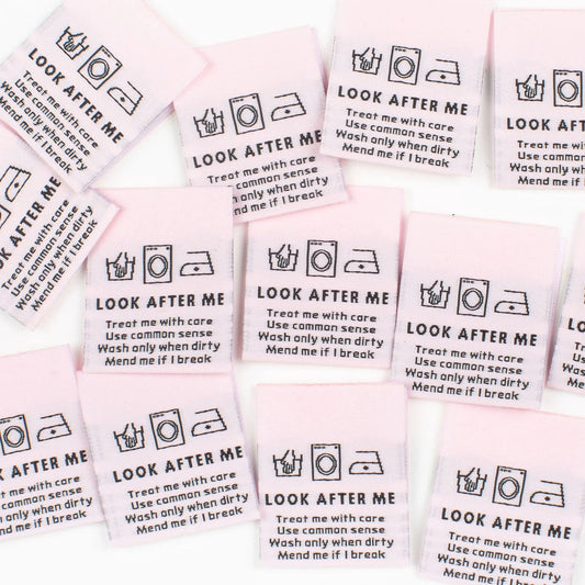 Kylie & The Machine - Look After Me - Woven Labels 8 Pack
