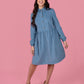Tilly and the Buttons Lyra Shirt Dress - Sizes UK 6-34