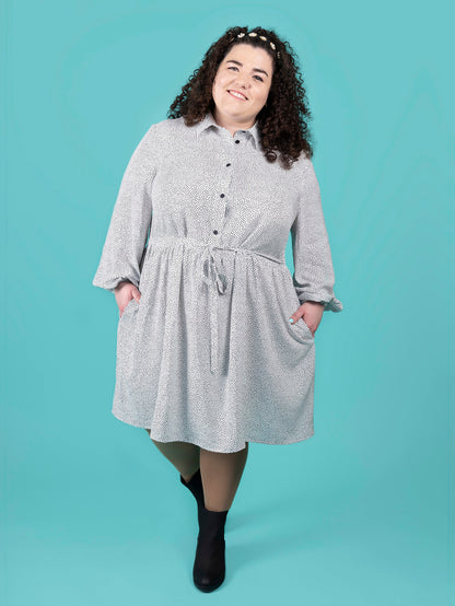 Tilly and the Buttons Lyra Shirt Dress - Sizes UK 6-34