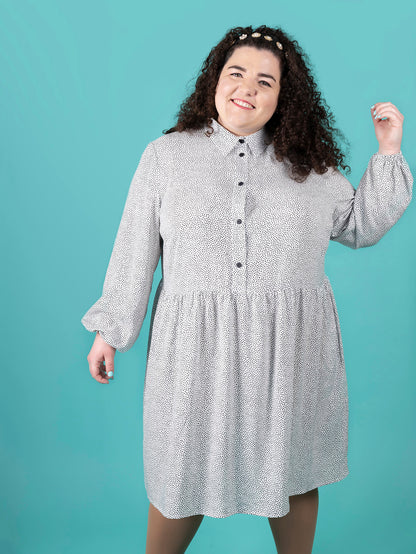 Tilly and the Buttons Lyra Shirt Dress - Sizes UK 6-34