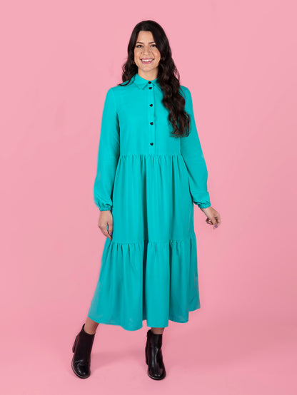 Tilly and the Buttons Lyra Shirt Dress - Sizes UK 6-34